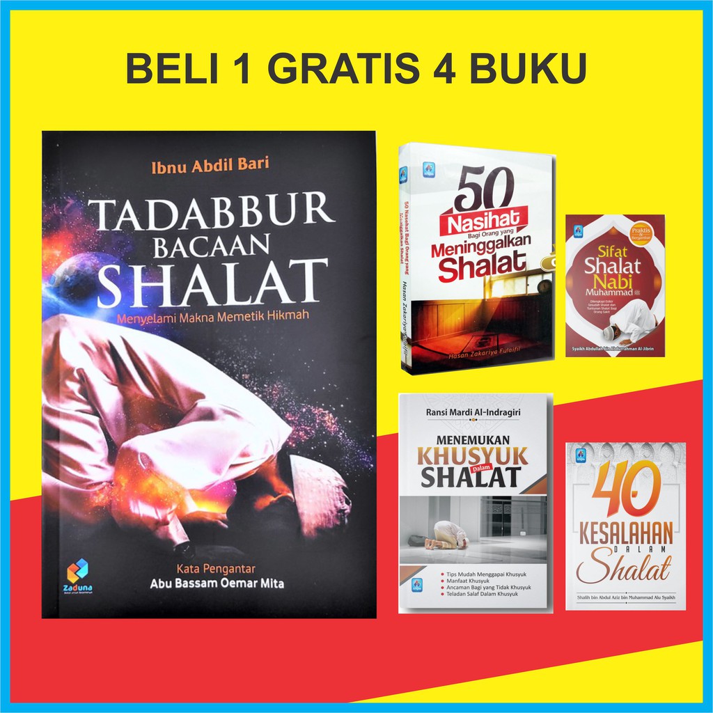 Tadabbur Bacaan Shalat Bonus Sifat Shalat Nabi Dan Buku Tentang Sholat ...