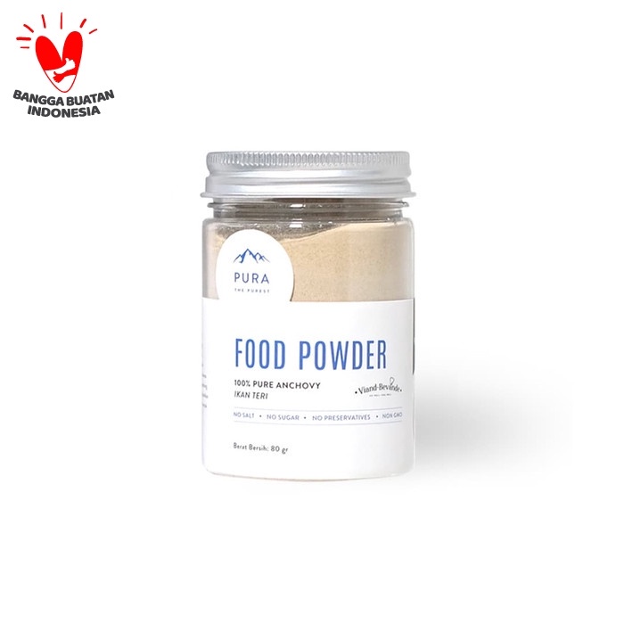 

NEW PURA X VIAND - FOOD POWDER ANCHOVY (IKAN TERI)