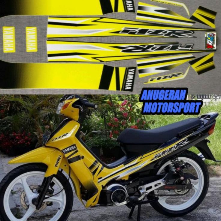Mby31au22ᴾ • striping / sticker lis body Yamaha fizr / fiz r / f1zr LE kuning hitam