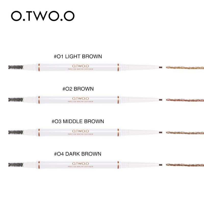 ❤️Miss Vinka❤️ O.Two.O Precise Eyebrow Pencil/Brow Definer/Pensil Alis Waterproof Longlasting