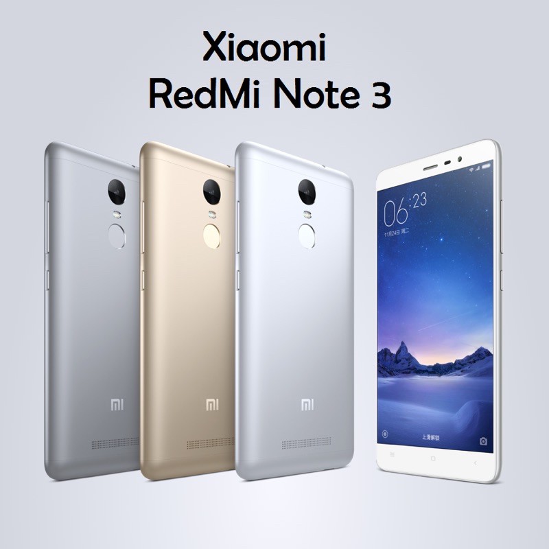 [BARU] Xiaomi Redmi Note 3 Ram 2GB RUM 16GB / HP Xiaomi / HAndphone Xiaomi 4G LTE-1