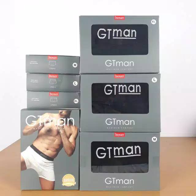 CELANA Dalam Pria BOXER GTMAN. GTK B 02  1 In 1