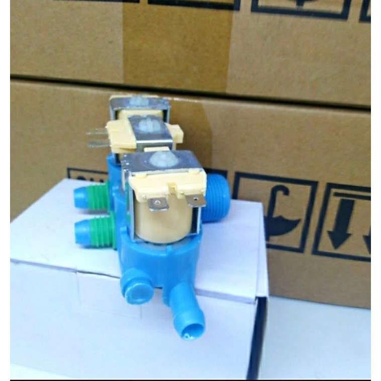 selenoid valve water inlet mesin cuci samsung 3 jalur