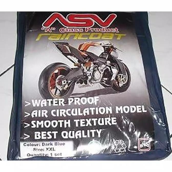 Jas Hujan Asv Karet Rubber Versi 1 Eazyshop.Co