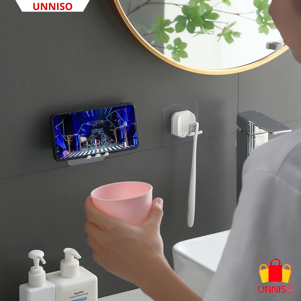 UNNISO - Tempat Sikat Gigi Dengan Gelas Kumur TBH02
