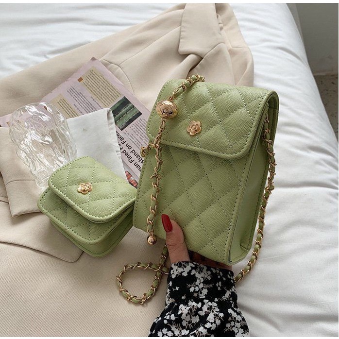 201575 Tas Selempang Wanita Import Slingbag Cewek Impor 2 in 1 (1 KG MUAT 3) LT1967 BQ3361 EL5618