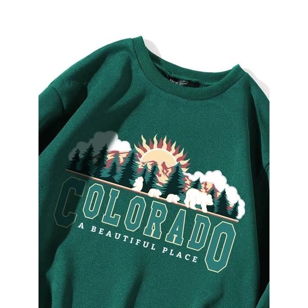 SWEATER UNISEX COLORADO - ATASAN TEBAL PREMIUM