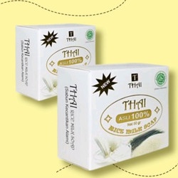 SABUN BERAS THAILAND READY KEMASAN PUTIH - SABUN BERAS THAI