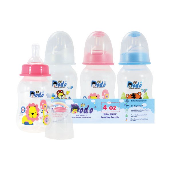 ❣️Rakkistore99❣️ Dodo Bottle PP INOVA | 2 OZ (60ml) | 4 OZ(120ml) | 8 OZ (240ml) BPA FREE