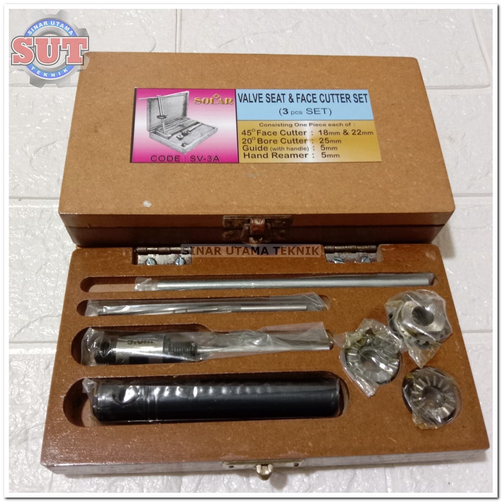 Cutter Valve seat isi 3 pcs sting clep motor dan mobil 3 pcs