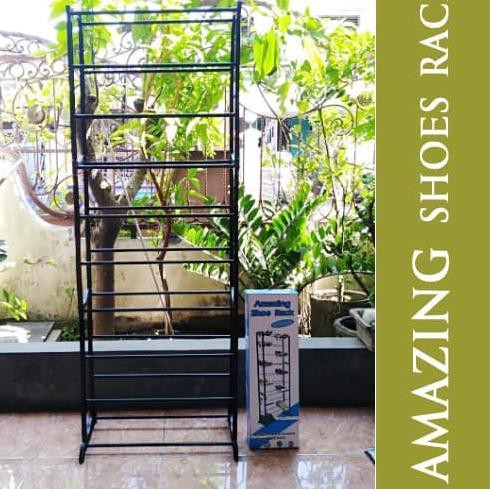 Dl Amazing Shoe Rack Portable Rak Sepatu 10 Susun Ready Shopee Indonesia