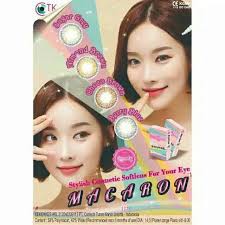 ❤ RATU ❤ Softlens Gel Macaron Normal | Soflens Macaron By Ctk Big Eyes Dia 14.5mm