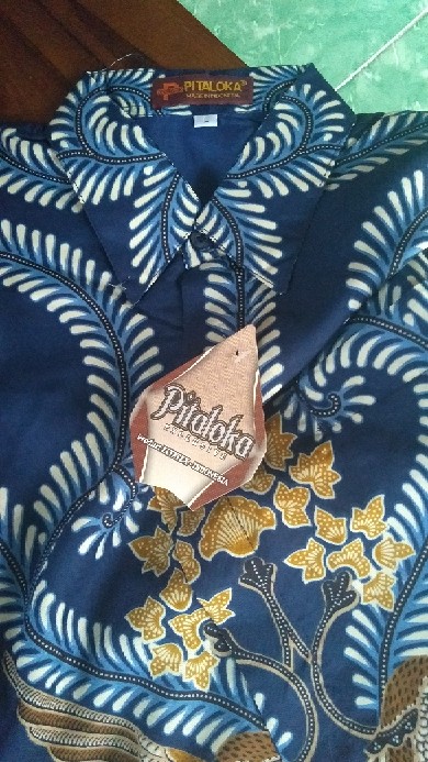 Kemeja Batik Semi Sutra Sanwoz Puring Istimewa