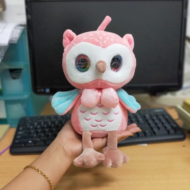 Boneka Burung Hantu Pita Size 9&quot;/27cm/boneka owl/animal boneka/boneka lucu/Boneka Kecil