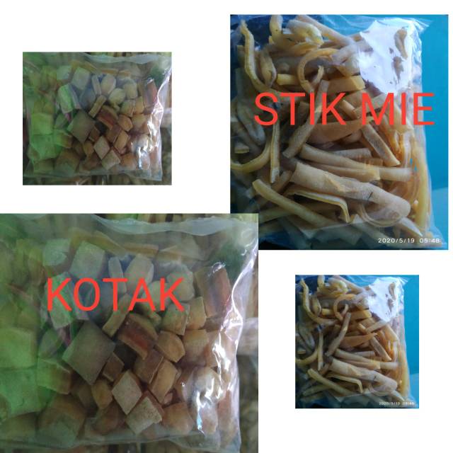

Krecek Rambak/kerupuk sayur/dorokdok