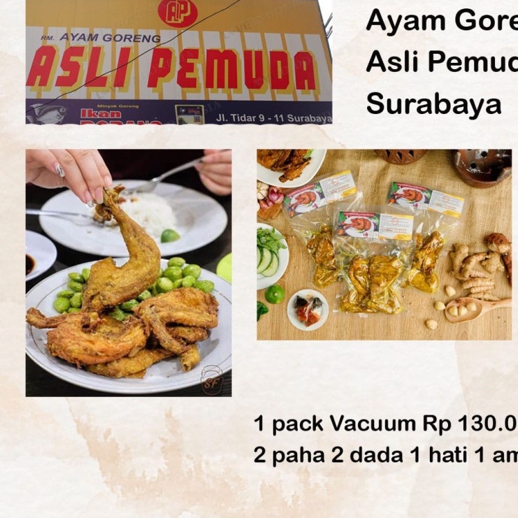 Jual Ayam Goreng Asli Pemuda Surabaya Indonesia Shopee Indonesia