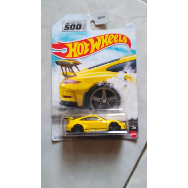 Hot Wheels Porsche 911 Gt3 RS Factory 500HP 500 HP yellow kuning assortment