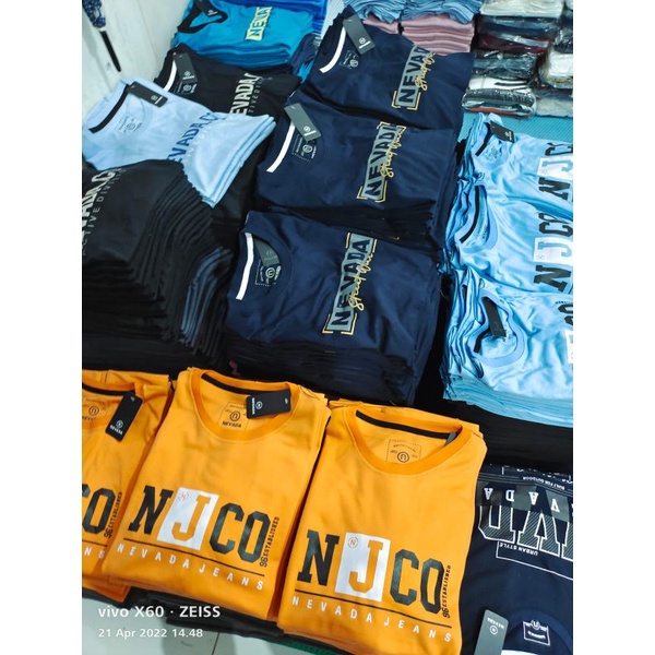 Kaos Nevada dewasa Size Komplit Grosir & Kodian