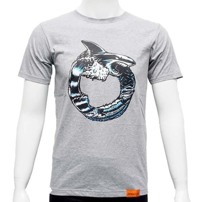 BAJU KAOS T-SHIRT ORTUSEIGHT SHARK (100% ORIGINAL)