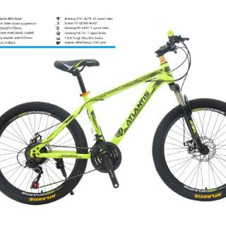  SEPEDA  GUNUNG  27 5 MTB  ATLANTIS  REM CAKRAM 21 SPEED 