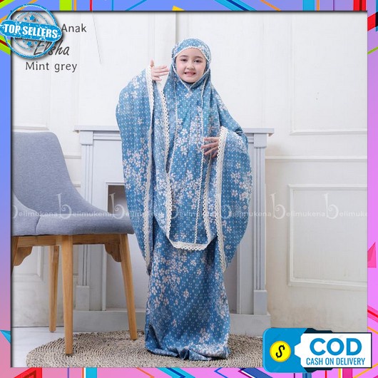 Mukena Premium Anak Usia 9-10 Tahun , Mukena Tutu Ala Princess , Mukena Kaos Adem , Mukenah Kids 7Wb