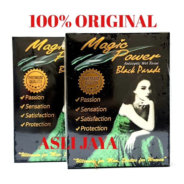 TISSUE-TISU MAGIC POWER BLACK PARADE DASYAT