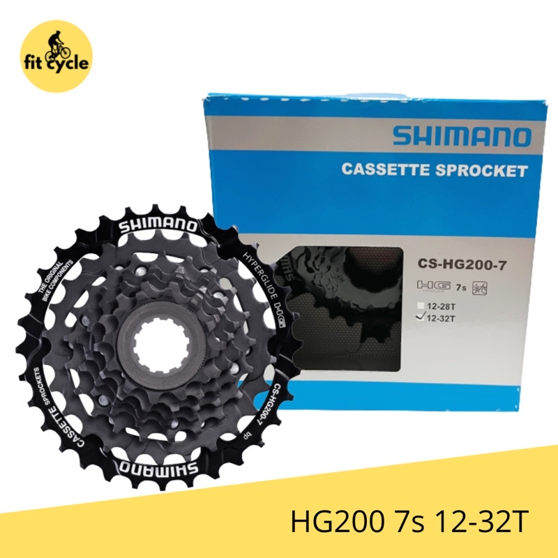 Sprocket Shimano CS-HG200-7 cassette 7speed 12-32T
