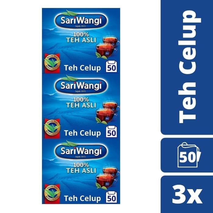 Jual Kemasan Teh Sariwangi Teh Hitam Asli Teh Celup Multi Pack Teh