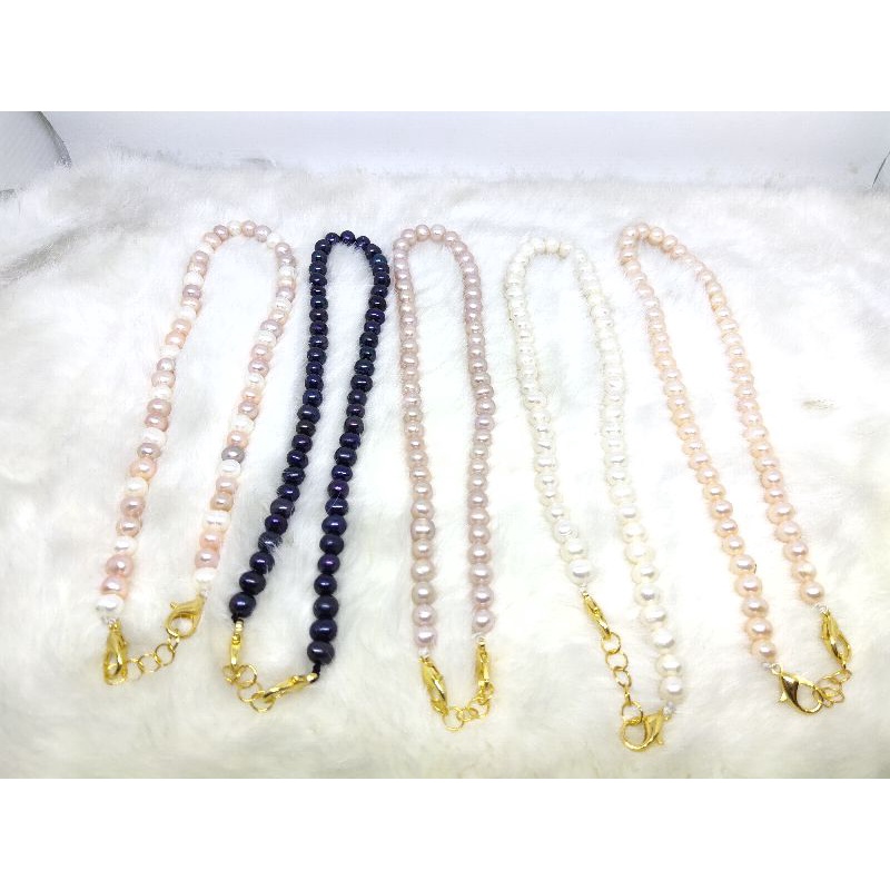 Kalung Mutiara Air Tawar 7-8mm
