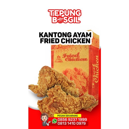 Kantong Fried Chicken Murah Praktis isi 50pcs