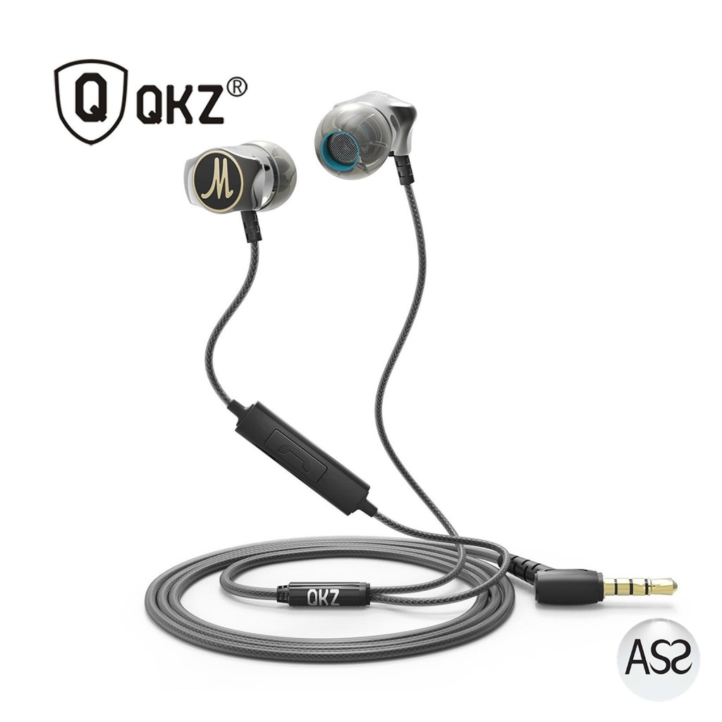 ASS Shop - QKZ Stereo Bass In-Ear Earphones with Microphone - QKZ-DM7