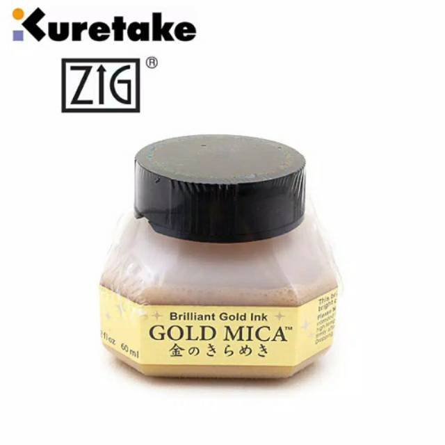 

Zig Kuretake Ink Gold Mica 60ml BA301-6
