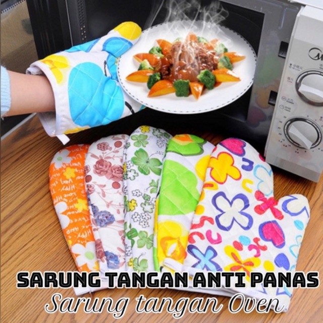 AZ  SARUNG TANGAN OVEN SARUNG TANGAN ANTI PANAS SARUNG TANGAN WANITA SARUNG TANGAN MASAK