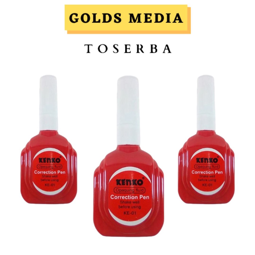 

Tip Ex Cair Merk Kenko Merah Kenko Correction Pen Kenko Correction Pen Cairan Koreksi Tinta Pena Koreksi Penghapus Pulpen Penghapus Cair Tipe-X