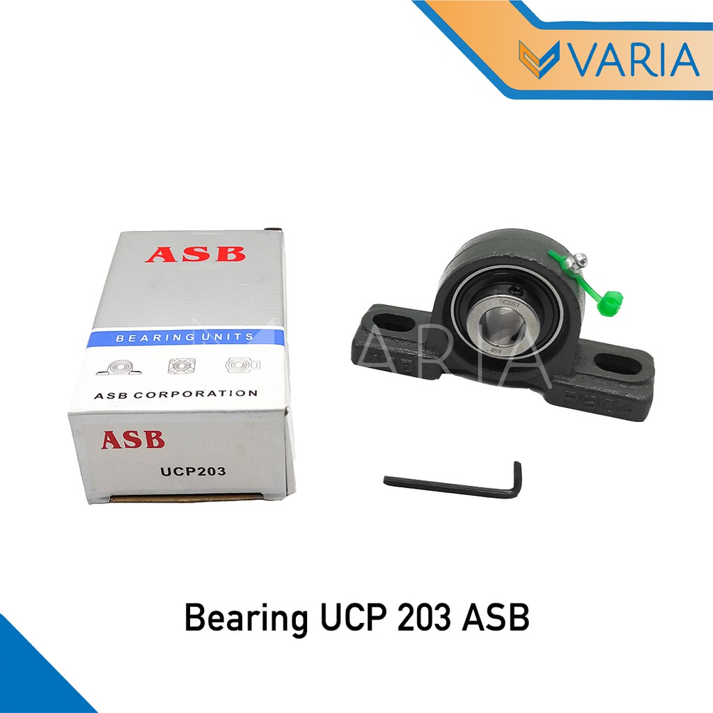 Bearing / Laher Pillow Block Duduk UCP 203 As 17 mm ASB