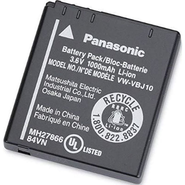 Baterai Original Panasonic VW-VBJ10/ DMW-BCE10 ( DMC-FX500, FX520, FX33, FX55, FS20)