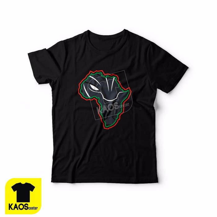 Kaos Tshirt Baju Combed 30S Distro Black Panther