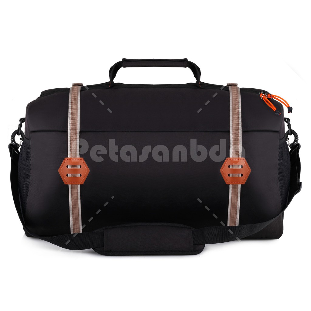 PTS -Gear Bag Crossover Travel Bag - Tas Jinjing dan Tas Selempang Authentic Edition - Black - Tas Mudik Lebaran