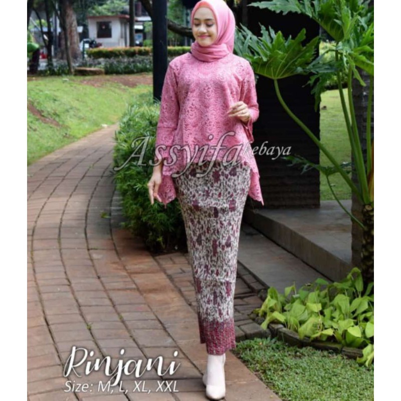 Kebaya Brukat Rinjani - Kebaya Modren - Kebaya Pesta - Kebaya Kondangan