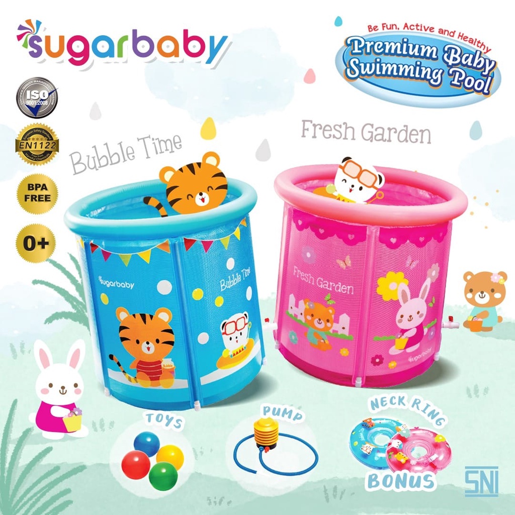 Sugar Baby Premium Baby Swimming Pool | Baby Spa Bayi / Kolam Baby Spa / Kolam Renang Bayi