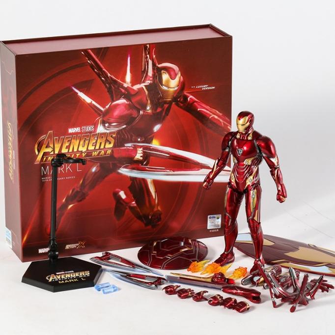 ZD TOYS MARVEL IRONMAN MK L DELUXE VERSION - IRON MAN MARK 50 FIGURE