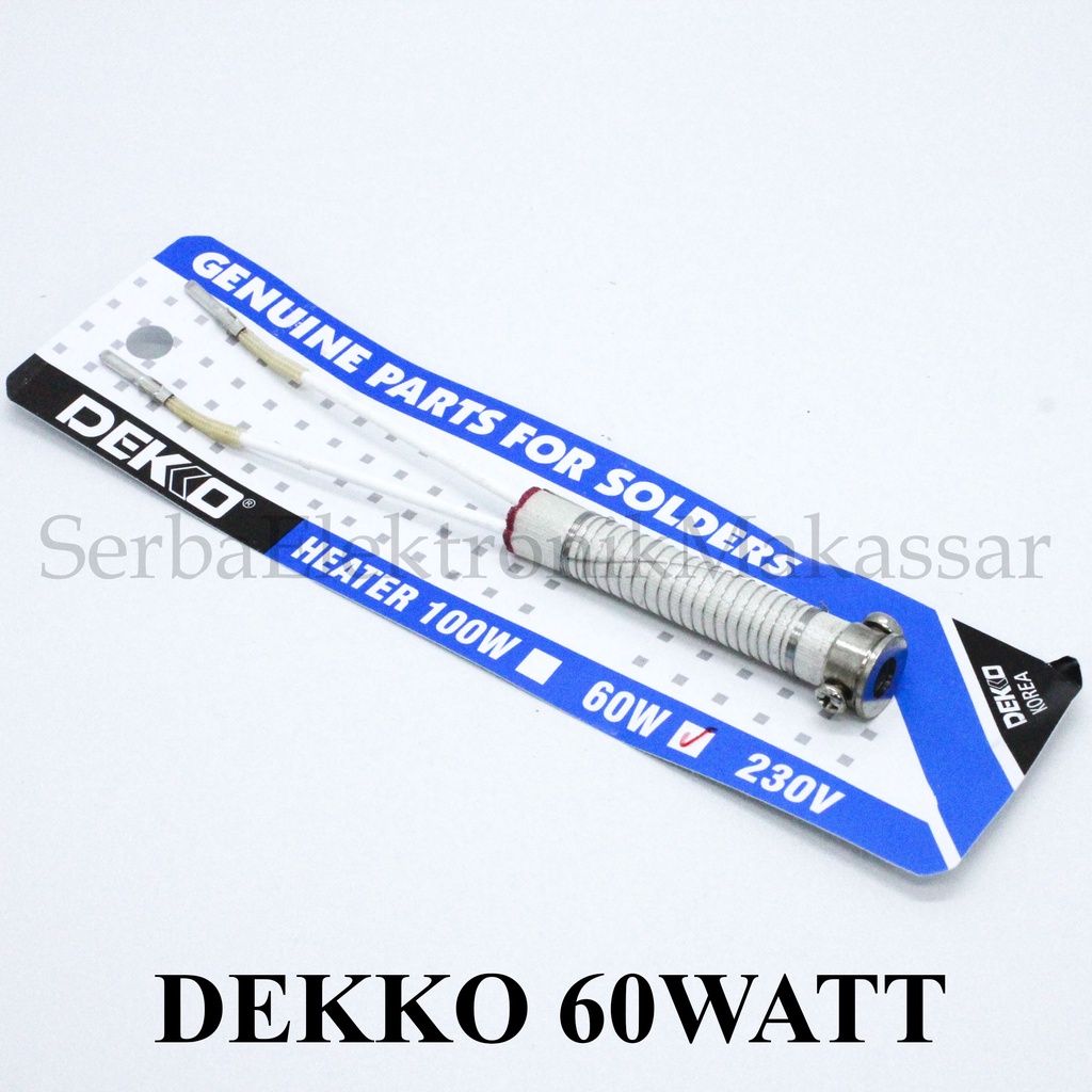 Elemen Isi Pemanas Solder DEKKO 60Watt