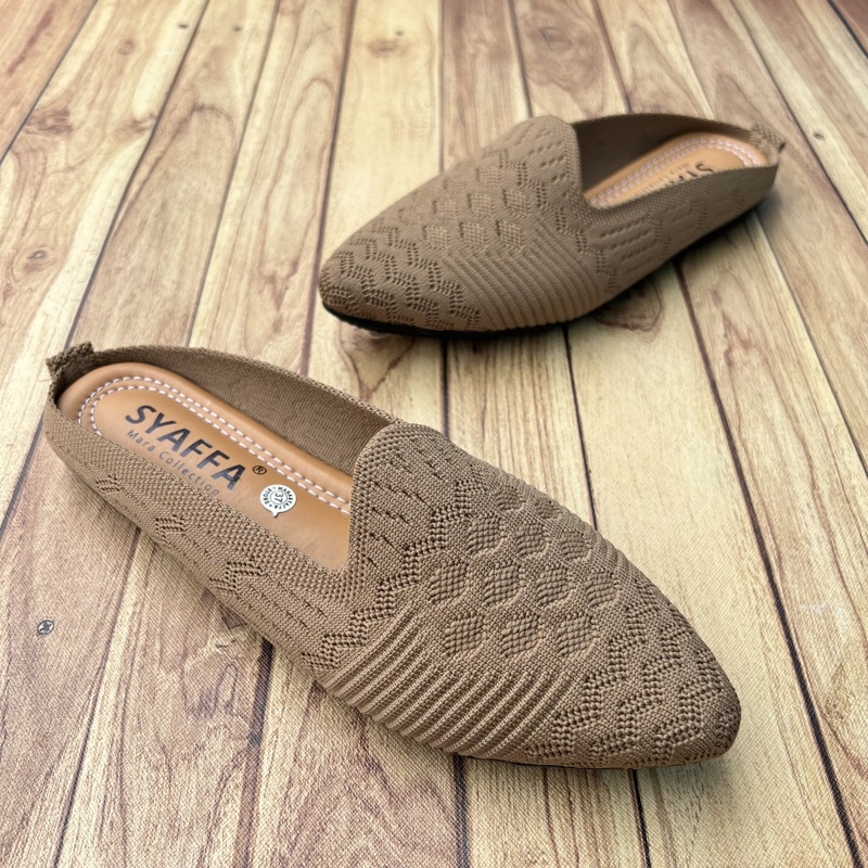 MARASYAFFA - SEPATU FLAT RAJUT WANITA SF52