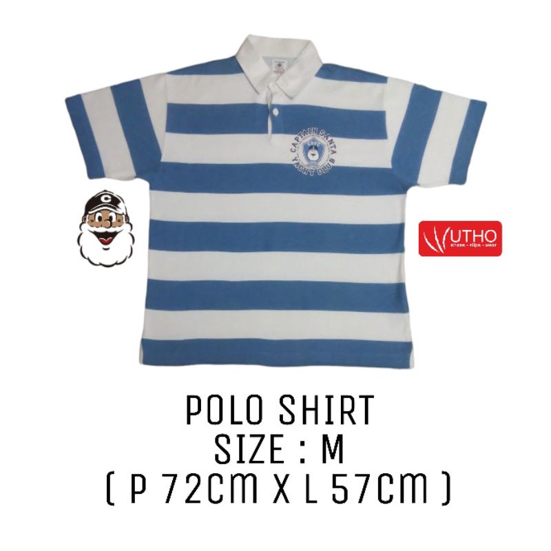 POLO SHIRT CAPTAIN SANTA SIZE M SECOND ORIGINAL