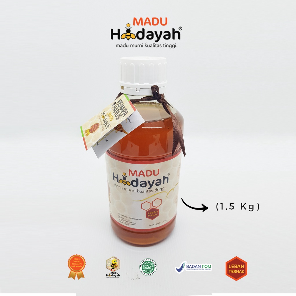 

MADU MURNI LEBAH TERNAK HIDAYAH 1.5 KG