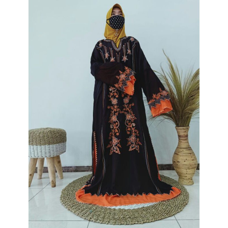 Mukena Abaya | Mukena Bordir Payet | Mukena Shifon