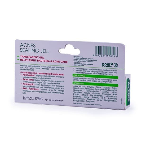 Acnes Sealing Gel 18 gr /gel jerawat/perawatan kulit