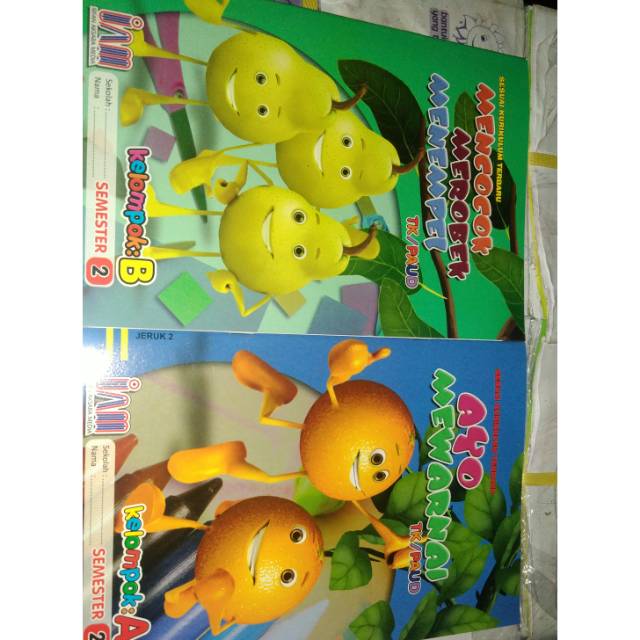 Buku Semester Paud Versi Tematik