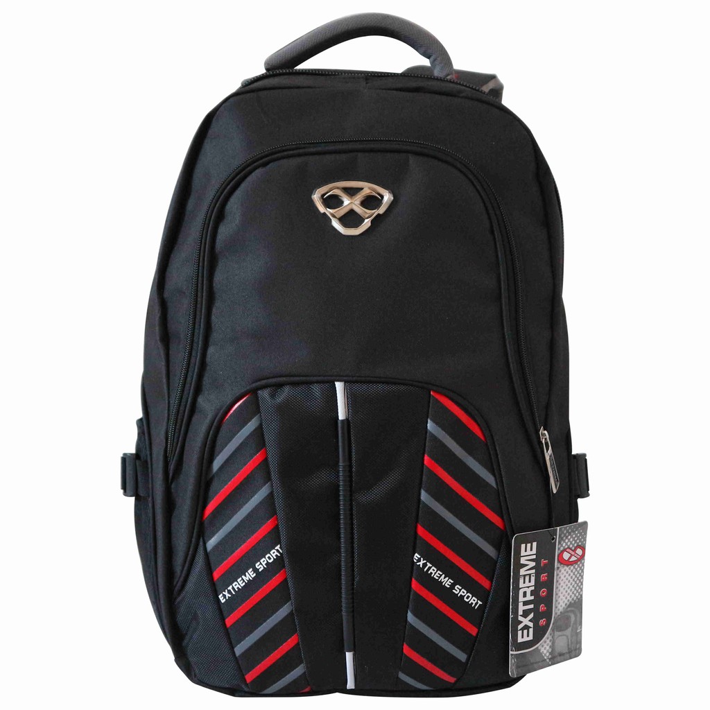 Tas Ransel Extreme Distro Sekolah Cowok Pria SMP SMA Backpack Laptop Kerja Kuliah Multifungsi Keren