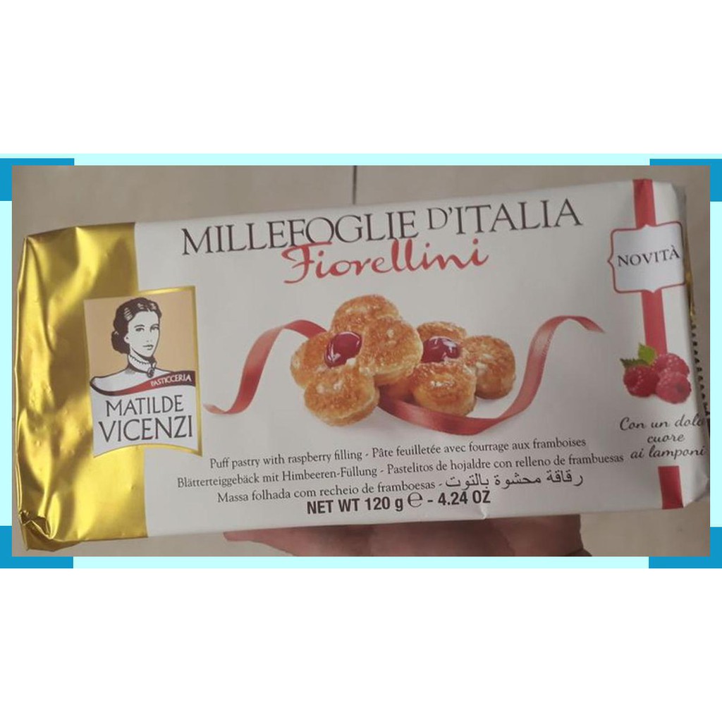 

Matilde Vicenzi with raspberry filling 120 gram
